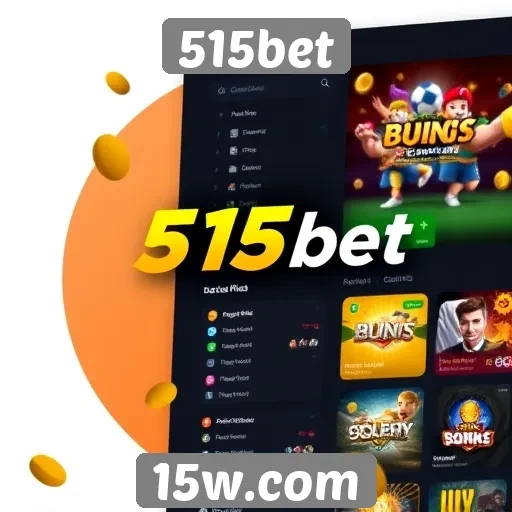 Interface do usuário da 515bet é intuitiva
